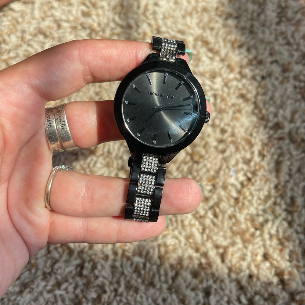 Diamond Michael Kors watch